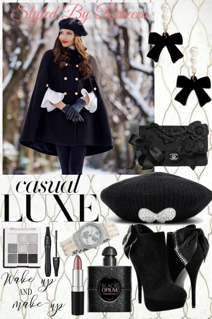 Casual Luxe For January - combinação de moda