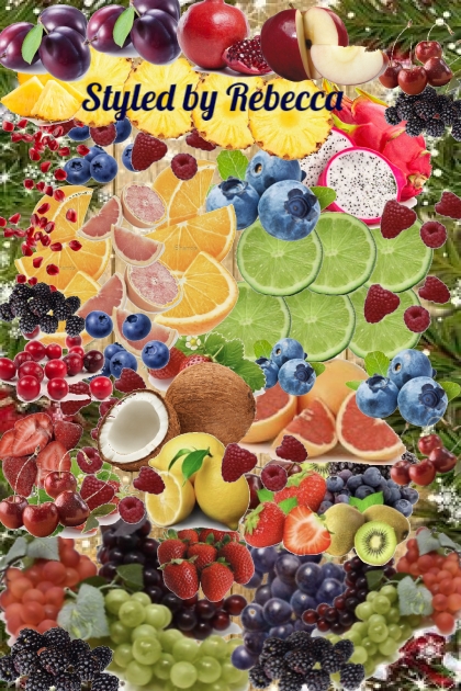 Fruit Board- combinação de moda
