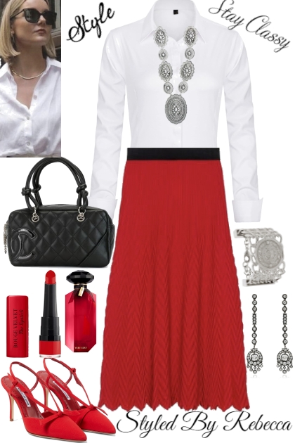 Classy Lady Street Style - Combinazione di moda
