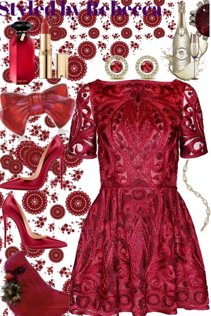 Be The Lady In Red - Combinaciónde moda
