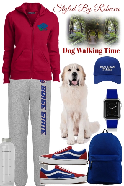Dog Walking Time- Fashion set