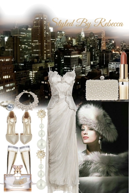 Elegant January Night- Combinazione di moda