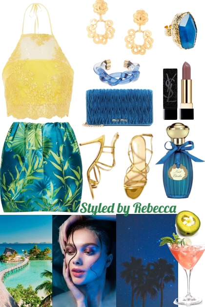 Tropical Nights Out- Fashion set