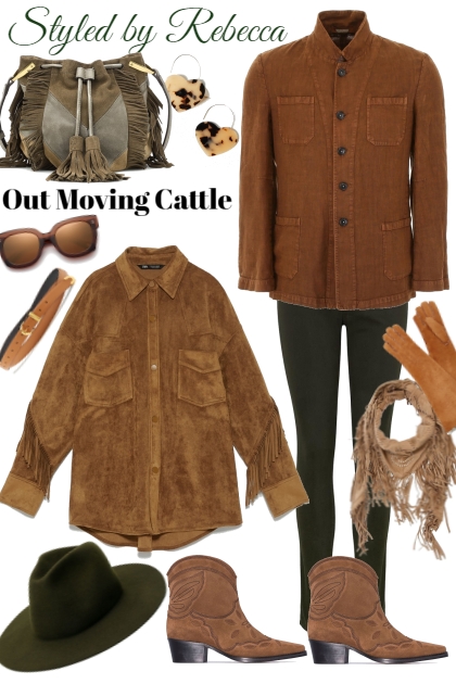 Out Moving Cattle - Fashion set