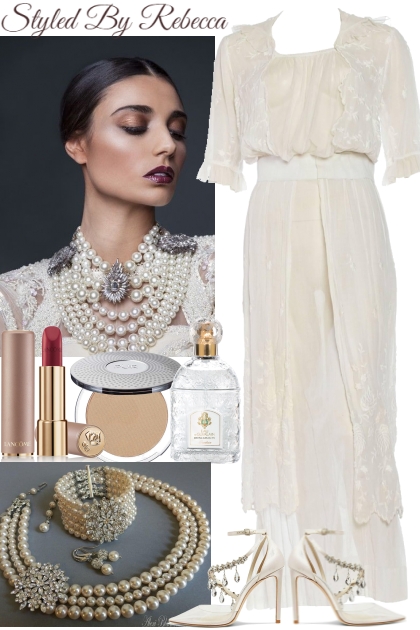 Elegant Tea  Of Pearl Party- Модное сочетание