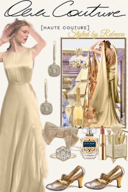 Couture Can Be Golden- Fashion set