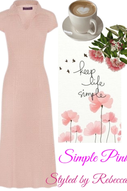Simple Pink Friday - Combinazione di moda