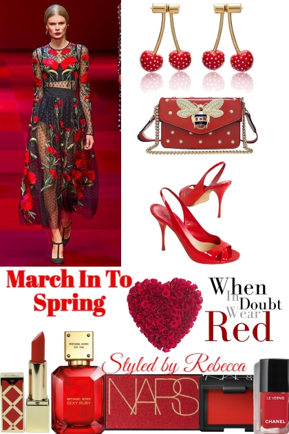 March Into Spring &quot;Red&quot;