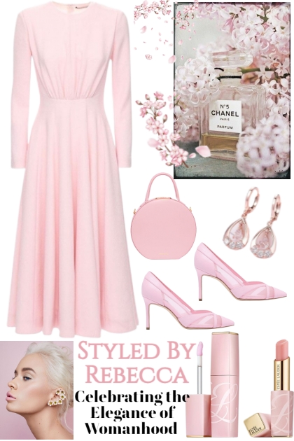 Pink and Dainty March Days- Fashion set