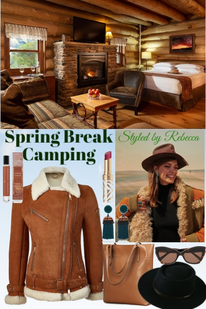 Spring Break Cabin Camping- Fashion set