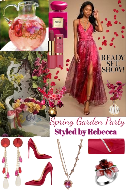 Spring Garden Party Dress- 搭配