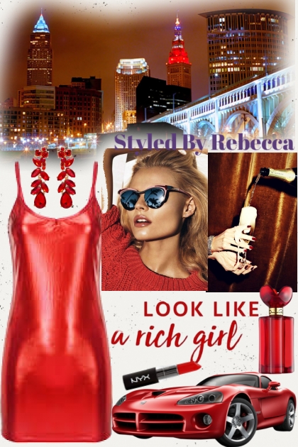 Rich Girl Red- Combinaciónde moda