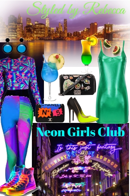 Neon Girls Club- Modna kombinacija