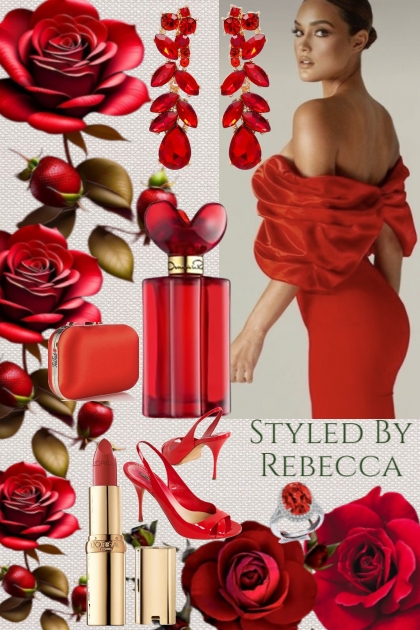 Rose Red Evening - Fashion set