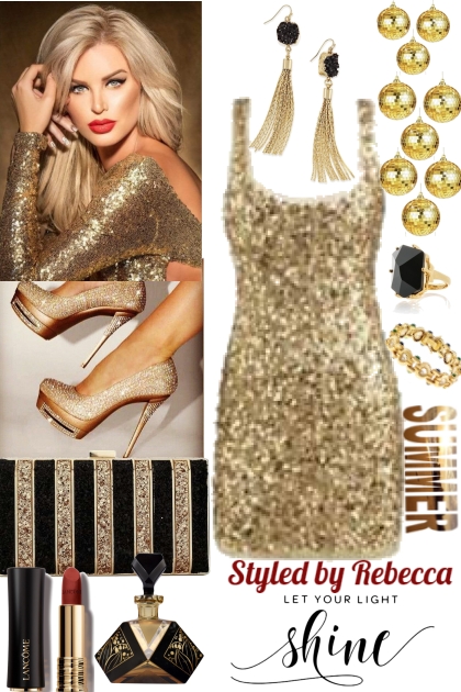 Golden Summer Glam- Модное сочетание