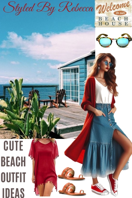 Beach House Vibes- Модное сочетание