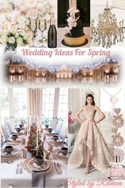 Wedding Ideas For Spring - combinação de moda
