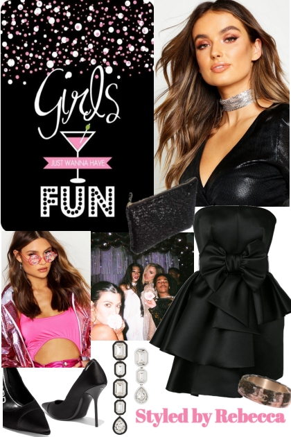 Fun Party With The Girls - Fashion set