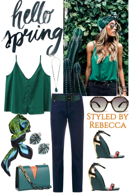 Just A Spring Sunday- combinação de moda