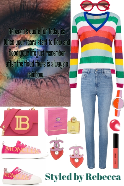 Rainbow Vibes- Combinazione di moda