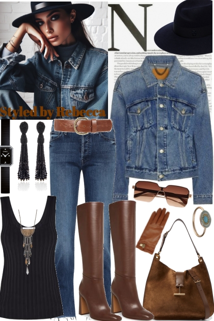 Jeans For The West In Us- Fashion set