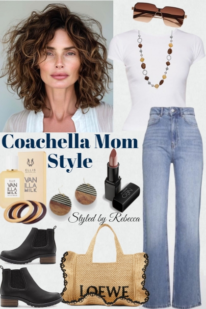 Coachella Mom Style- コーディネート