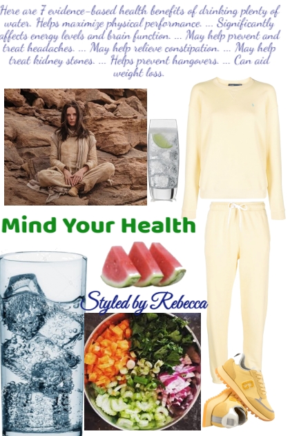 Mind Your Health- combinação de moda