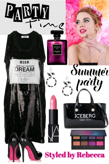 Summer Party Time Shine - combinação de moda