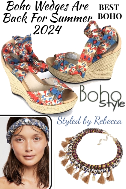 Boho Wedge Come Back- Fashion set