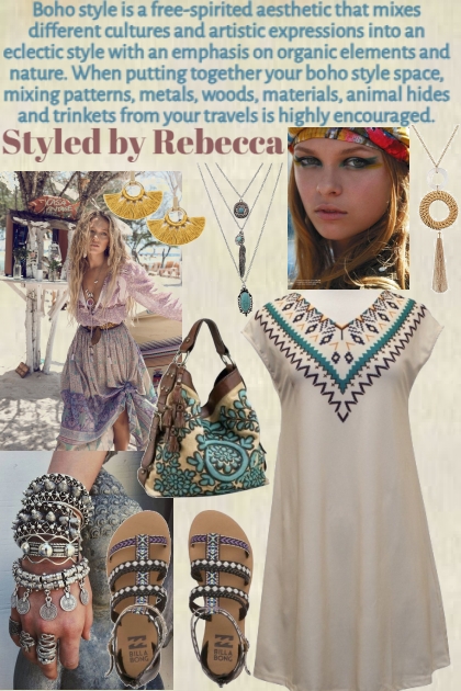 Expressions into an eclectic style - Fashion set
