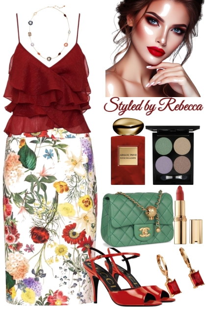 May Floral Skirts - combinação de moda