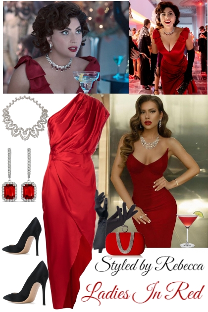 Red Cocktail Hour- Combinazione di moda