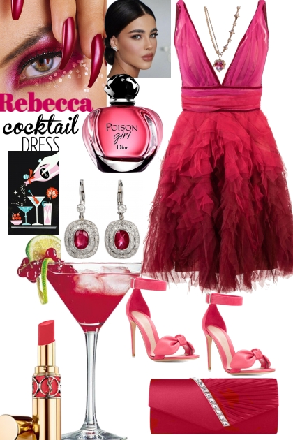 Hot Pink Cocktails - Fashion set