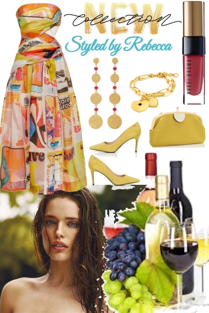 Wine Tasting Weekend Dress- Modna kombinacija