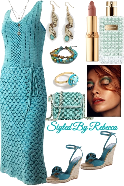 Teal and Sea Blue Style- 搭配