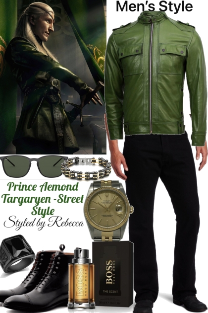 Prince Aemond Targaryen -Street Style- Modna kombinacija