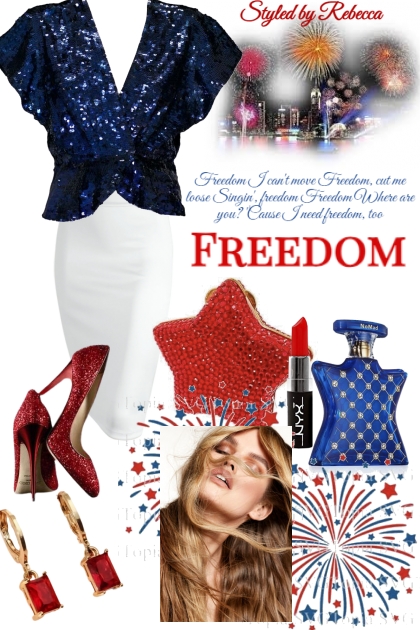 I need freedom, too- Combinaciónde moda