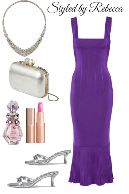 Evening Slender Mermaid Look- Fashion set