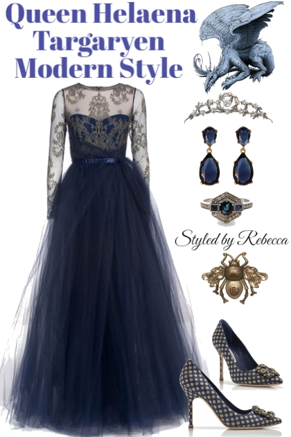 Modern style Helaena Targaryen- Fashion set