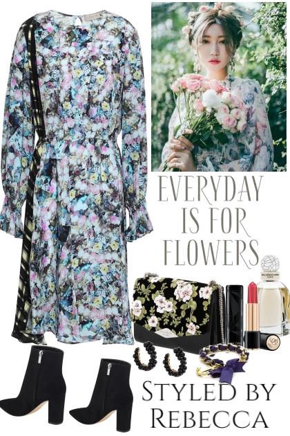 Flower Day- Combinazione di moda