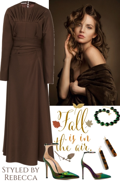 Fall Brown -24- Модное сочетание