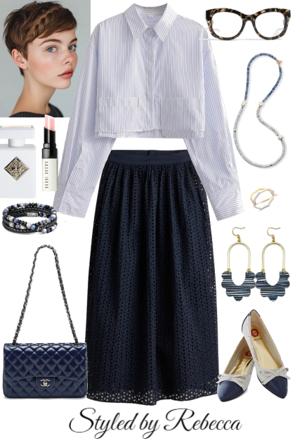 Work The Navy Wednesday- Fashion set