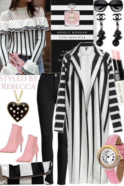 Street Jacket Stripes- Modekombination