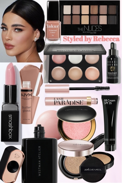 MakeUp Collage- Fashion set