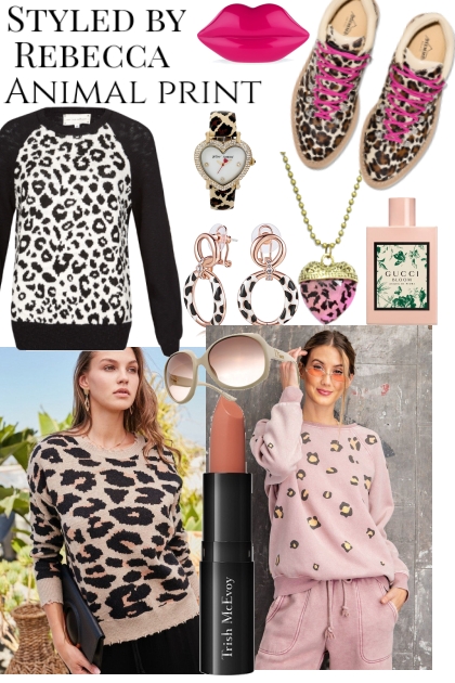 Animal print for the day- Fashion set