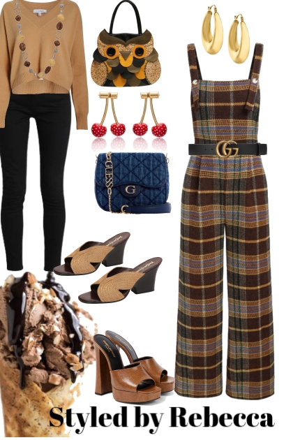 Trendy brown - Combinazione di moda