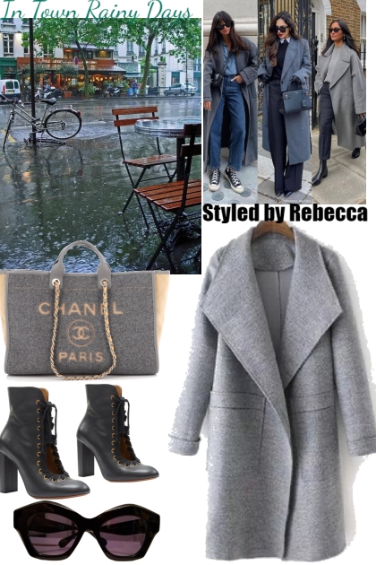 In Town Rainy Days- Combinazione di moda