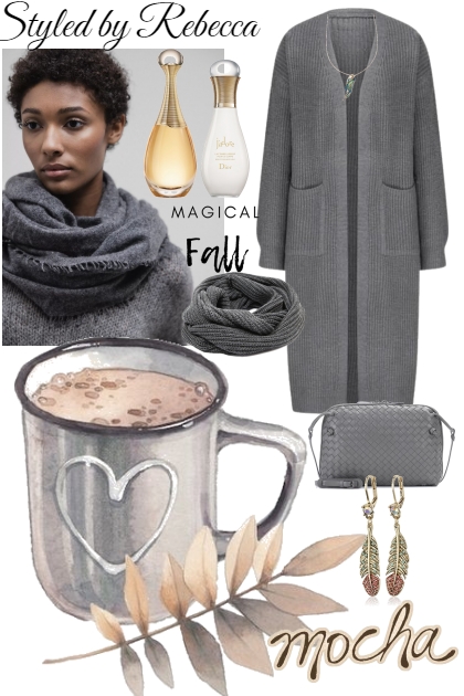 Fall grey day- Combinazione di moda