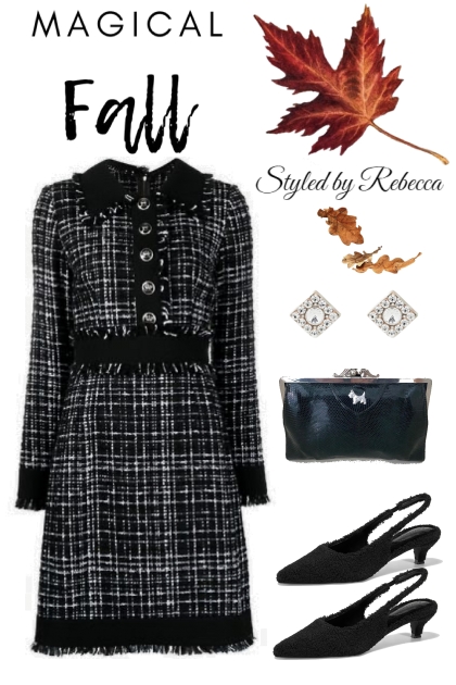 Fall Work Professional Plaids- Fashion set