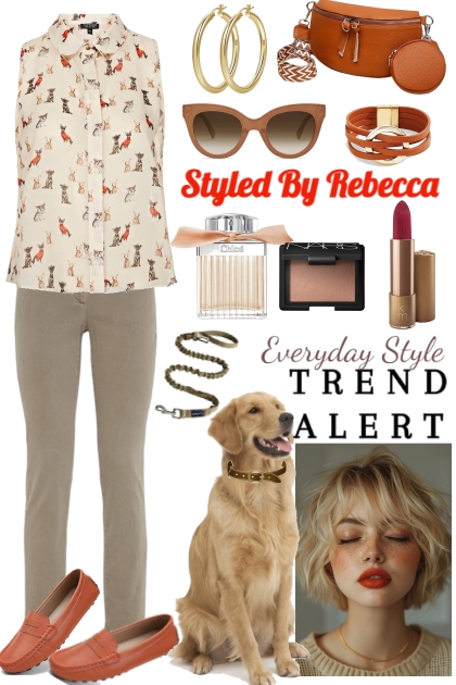 Dog Mom Casual- Modekombination